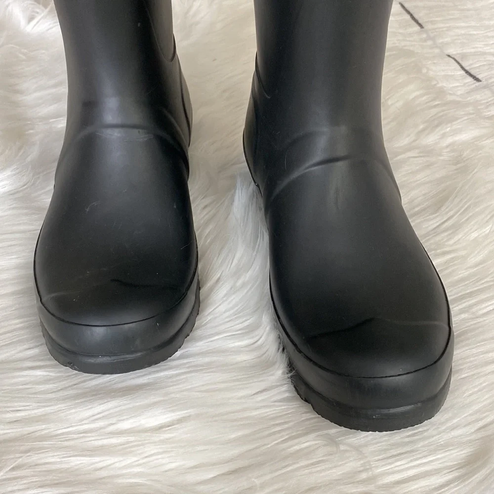 Women’s Original Tall Black Hunter Boots regular calf size - Picture 4 of 7